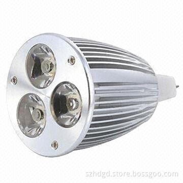 6W/540lm MR16 Dimmable LED Spotlight with 85 to 265V AC Voltage, 50,000-hour Lifespan